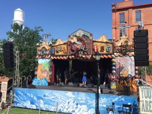 Music Stage at Tour de Fat Durham